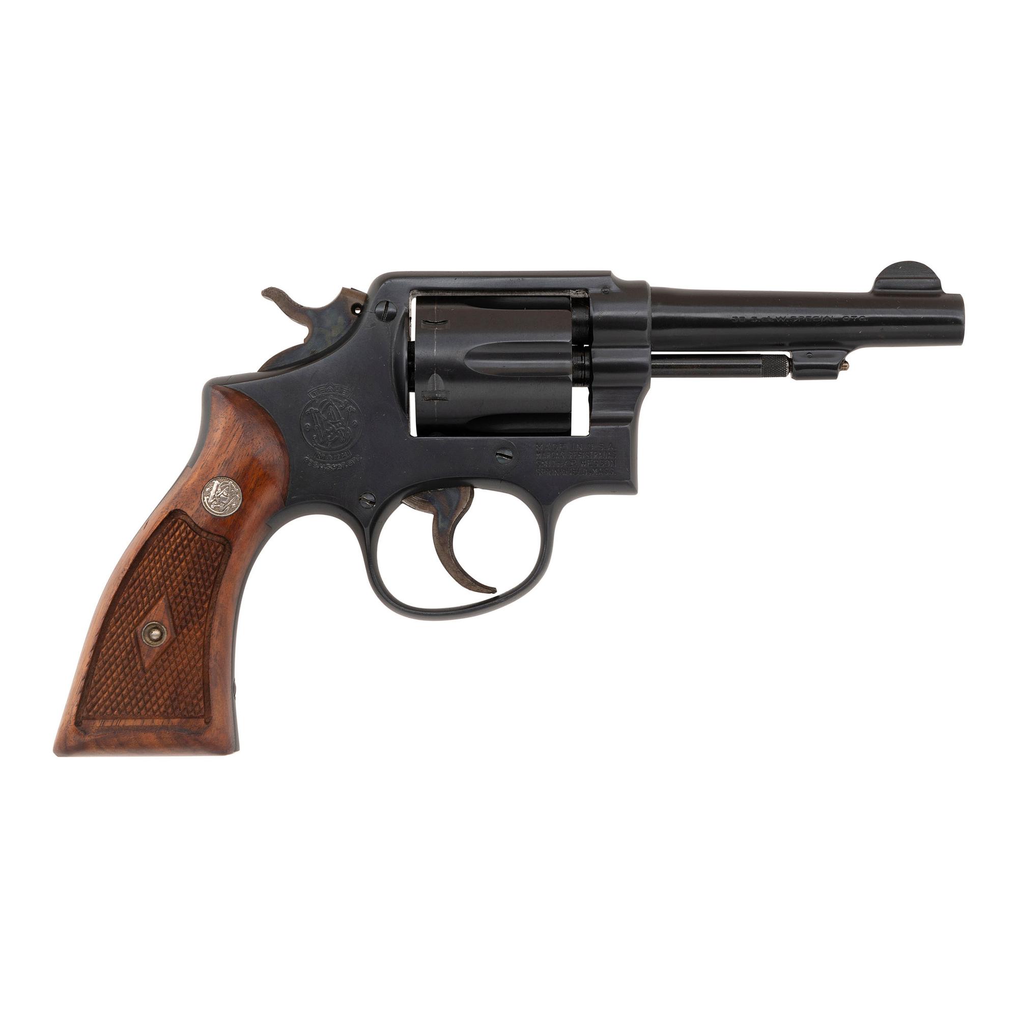 **Smith & Wesson M&P Pre-Model 10 5 Screw Post-War in Box