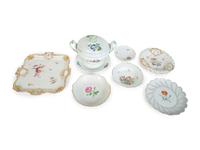 A Group of Miscellaneous Meissen Porcelain Dinnerware — 20TH CENTURY