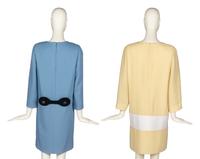 Two Pierre Cardin Haute Couture Dresses