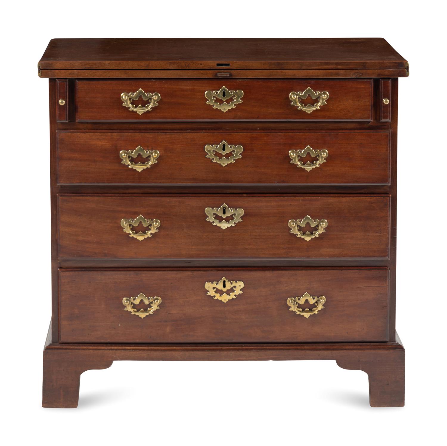 A George III Mahogany Bachelor's Chest