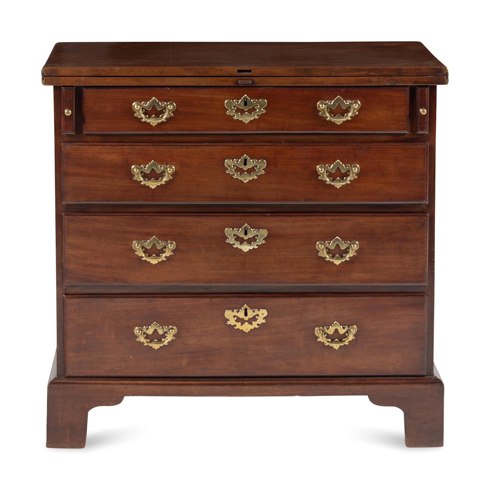 A George III Mahogany Bachelor's Chest