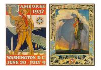 [AMERICANA]. ROCKWELL, Norman, artist. A group of 2 Boy Scouts of America posters.