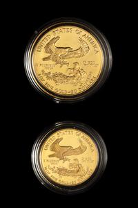 A United States 1987 Gold Eagle Two Proof Set