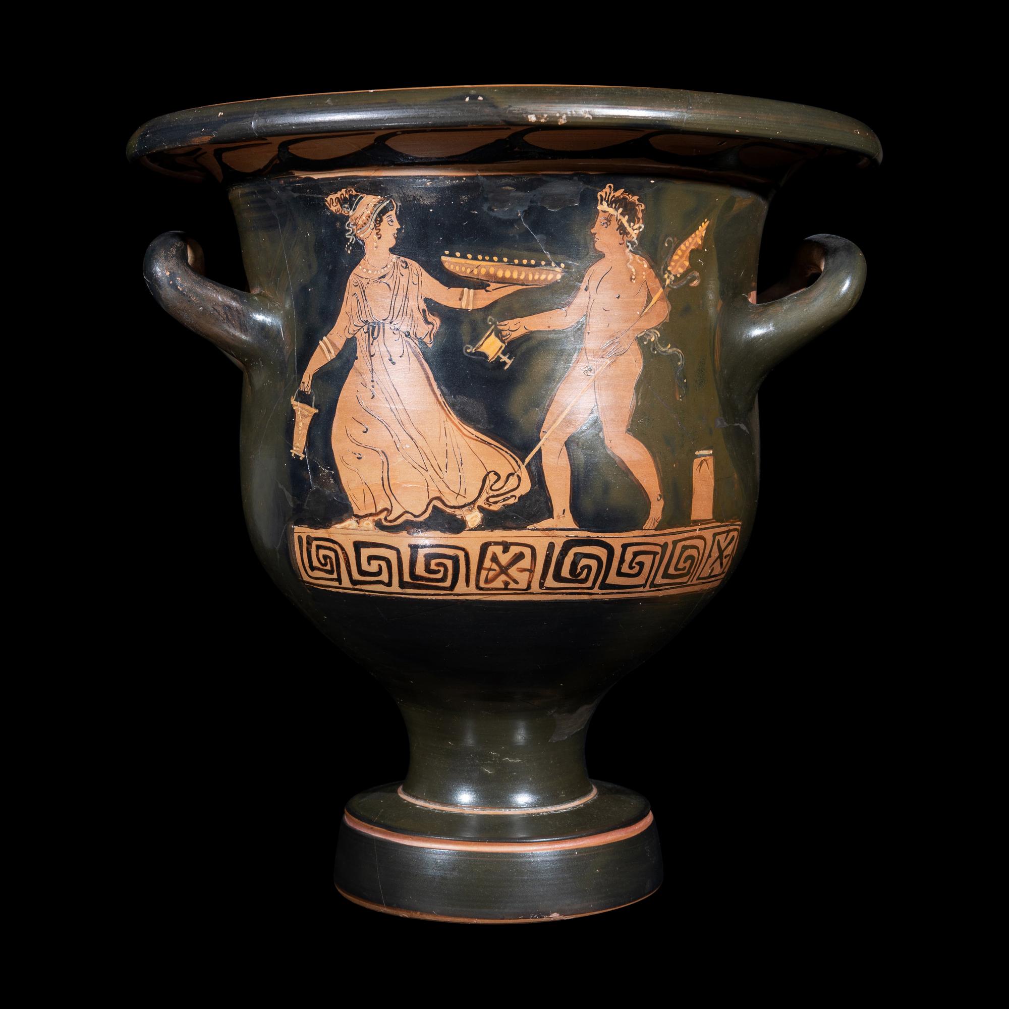 An Apulian Red-Figured Bell Krater