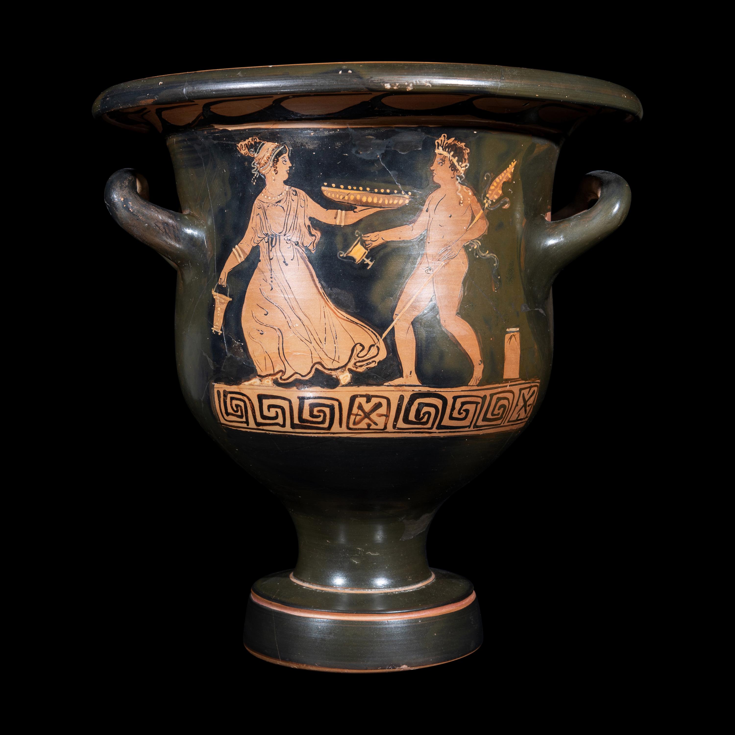 An Apulian Red-Figured Bell Krater