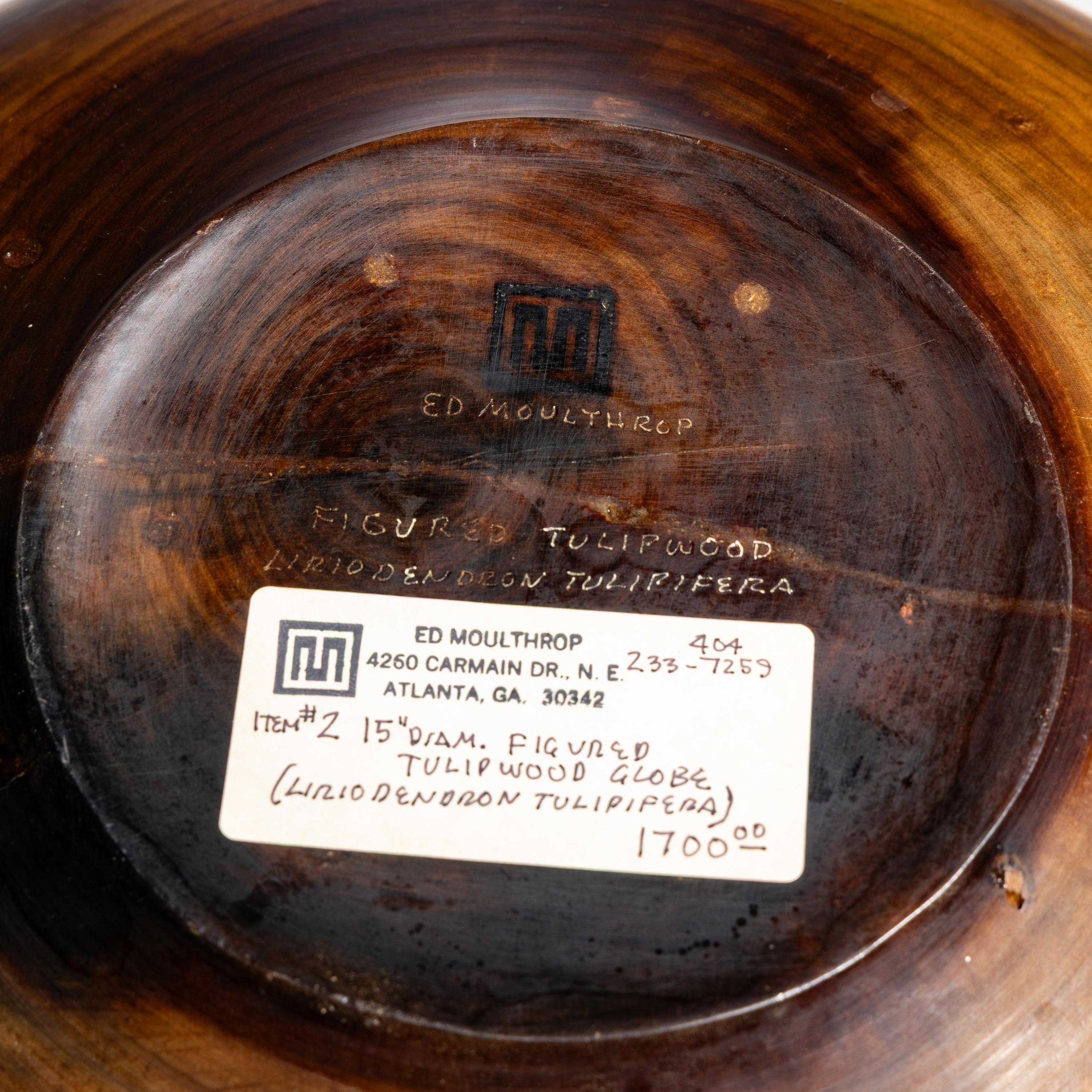 Edward Moulthrop (American, 1916–2003) — Figured Tulipwood Vessel