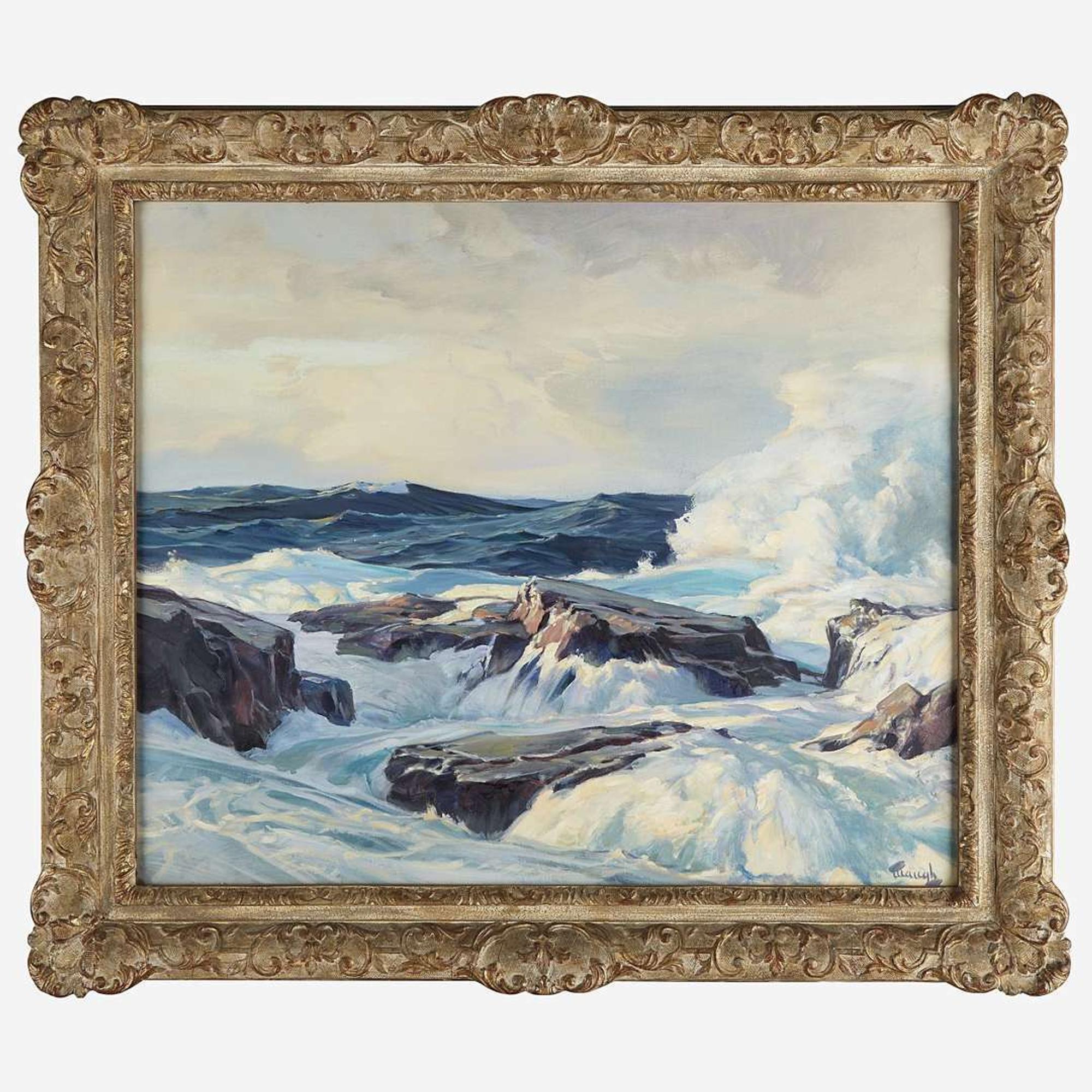 Frederick Judd Waugh (American, 1861–1940) Crashing Waves