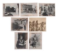 [NATIVE AMERICANS]. 125 photographs of Southwestern scenery, dwellings, and Native Americans.