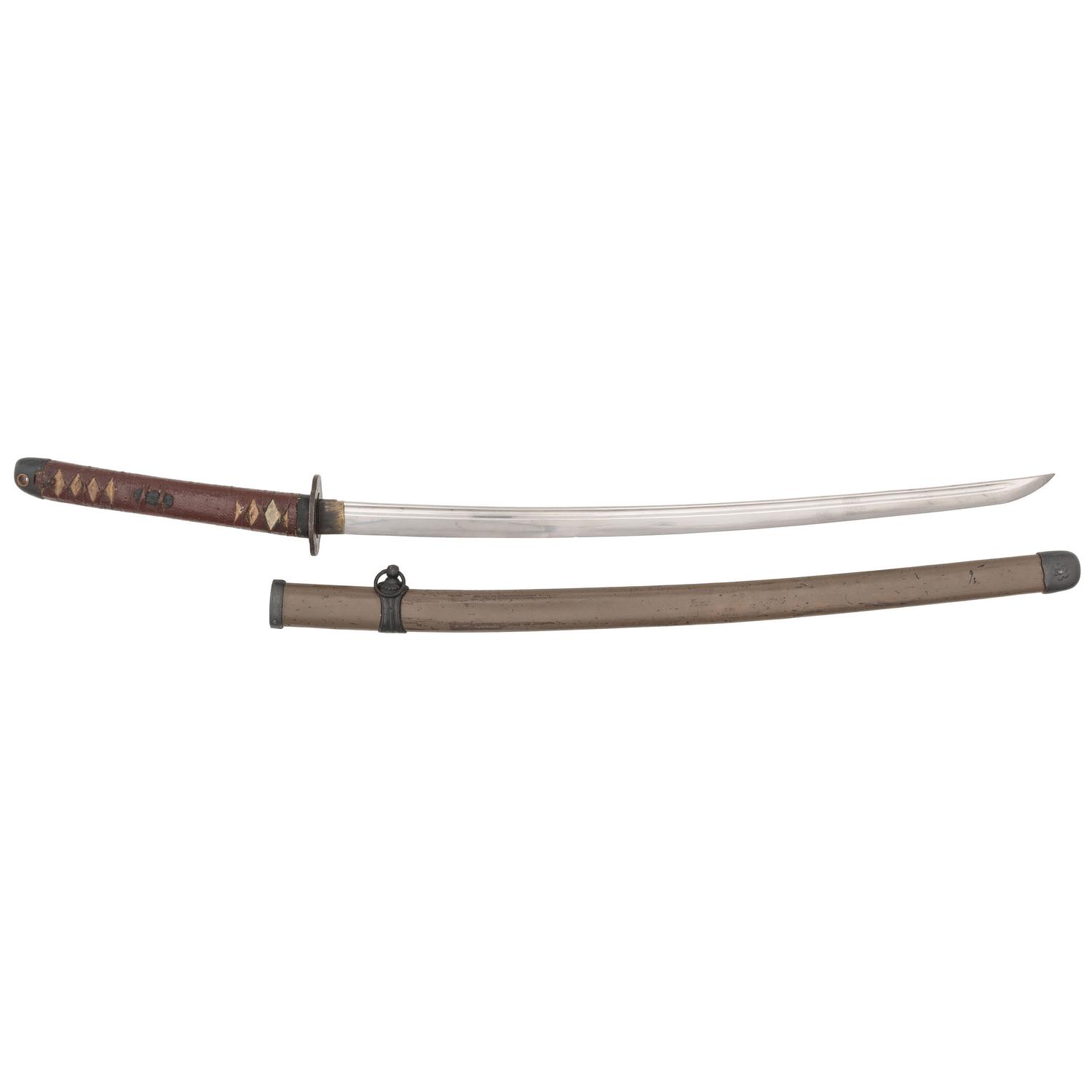 Signed Japanese Late War Shin Gunto with Bo-Hi
