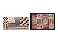Five Contemporary Hooked Rugs