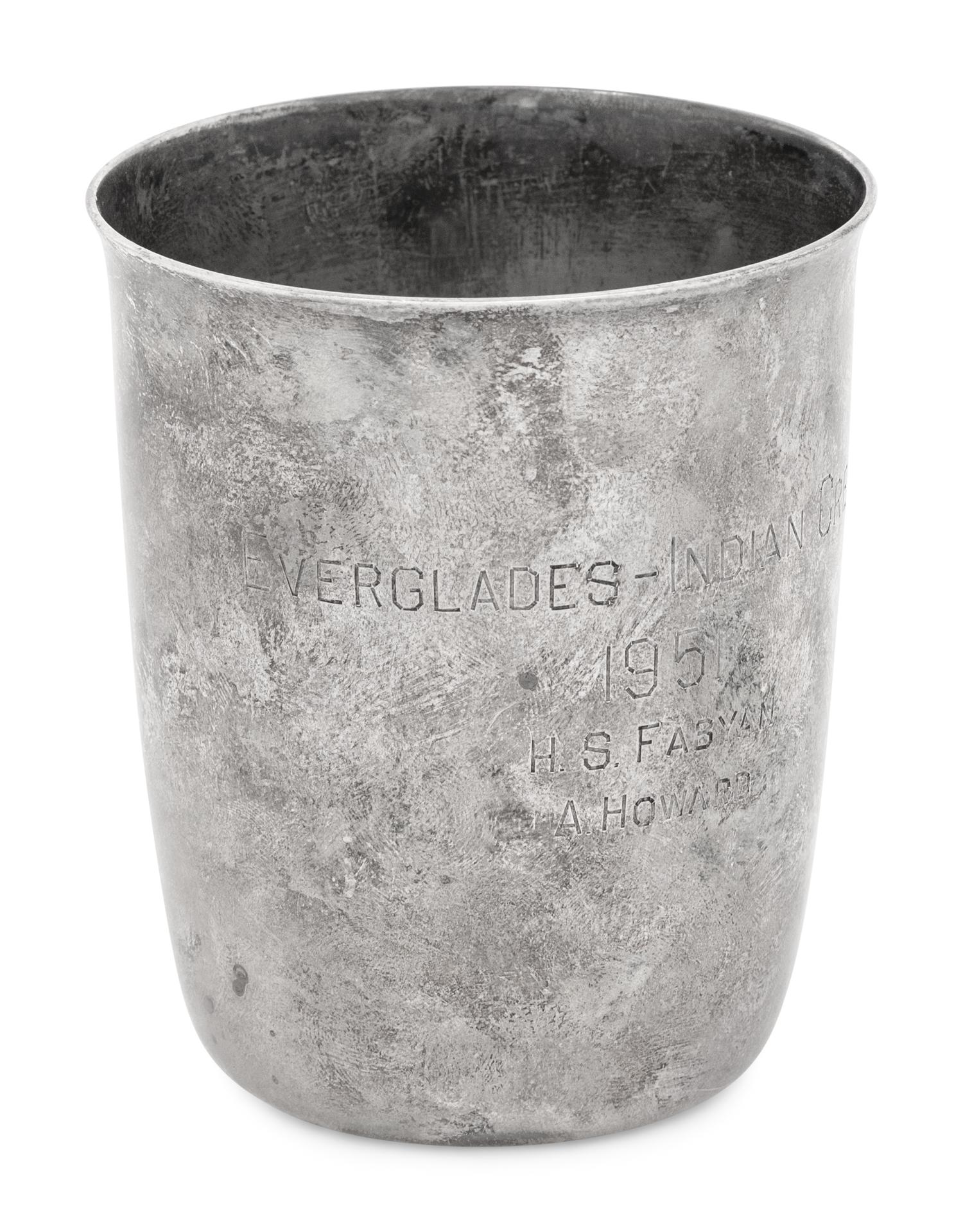 A Tiffany and Co. Silver Tumbler Cup