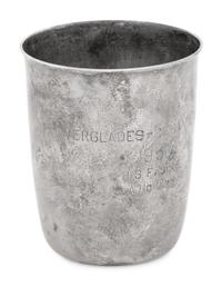 A Tiffany and Co. Silver Tumbler Cup