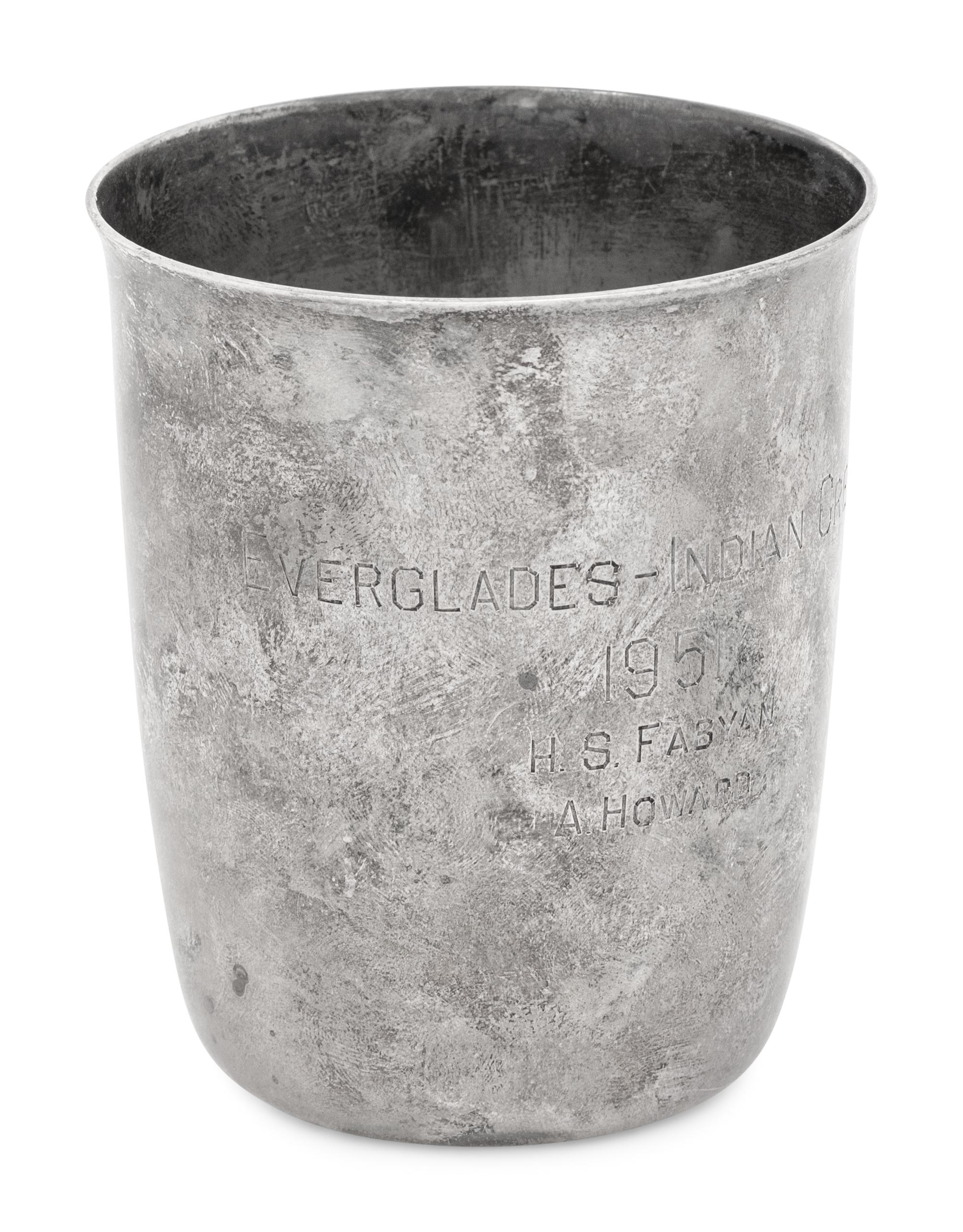 A Tiffany and Co. Silver Tumbler Cup