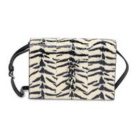 Saint Laurent, Kate Strap Wallet in Zebra-Print Snakeskin