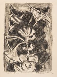 Yuli Blumberg, (Lithuanian-American, 1894-1964), Banana Lilies and Sun Flowers, 1930