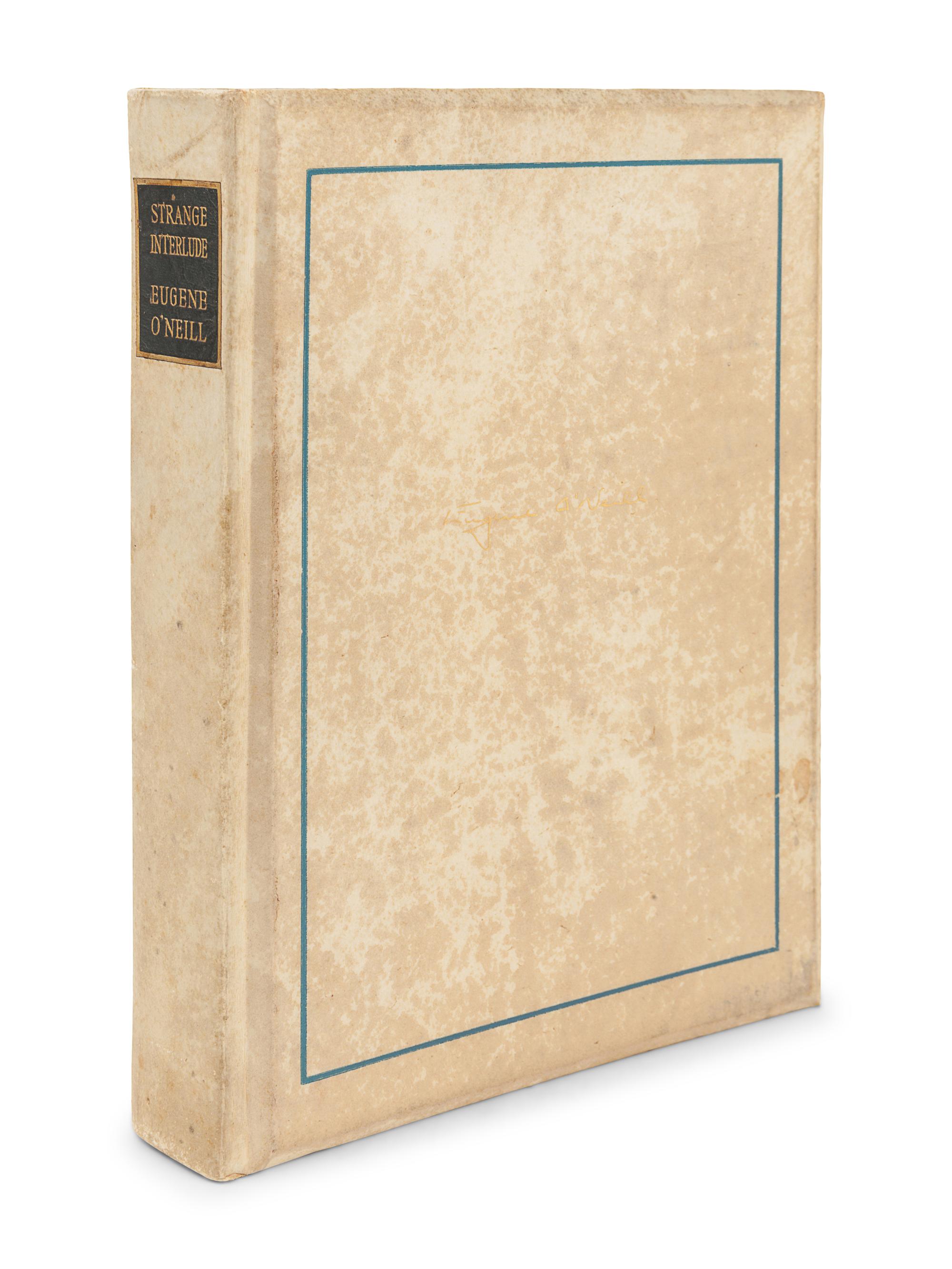 O'NEILL, Eugene (1888-1953). Strange Interlude. New York: Boni & Liveright, 1928.