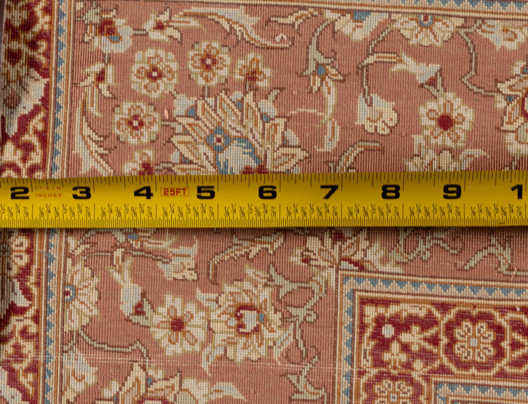 A Nain Silk Rug