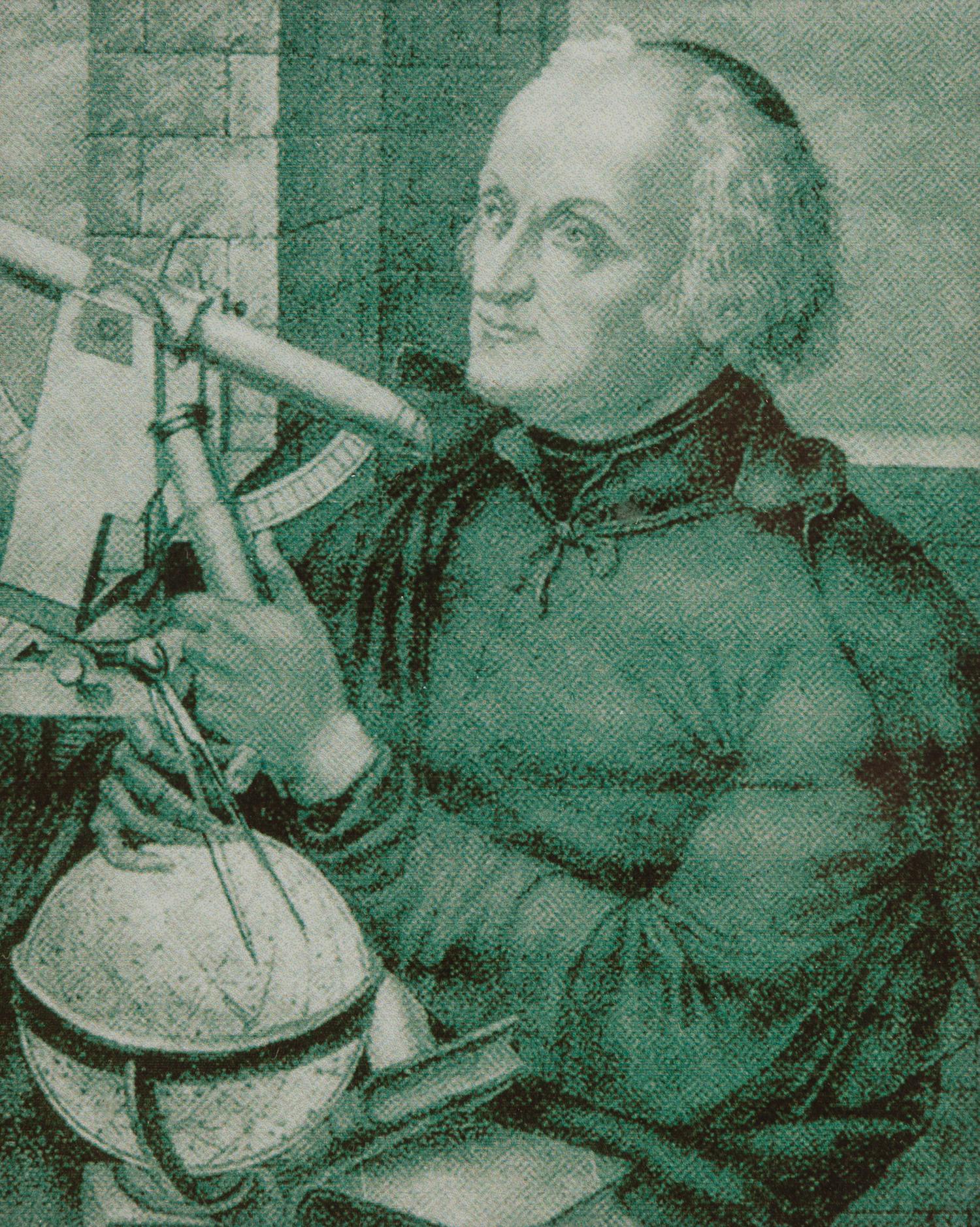 PIAZZI, Giuseppe (1746-1826). Autograph letter signed (“Piazzi”), to D. Gaetano. Palermo, 22 June 1807. 2 pages, 4to, visible area 235 x 176 mm, matted and framed with a portrait of Piazzi, unexamined out of frame, creasing.