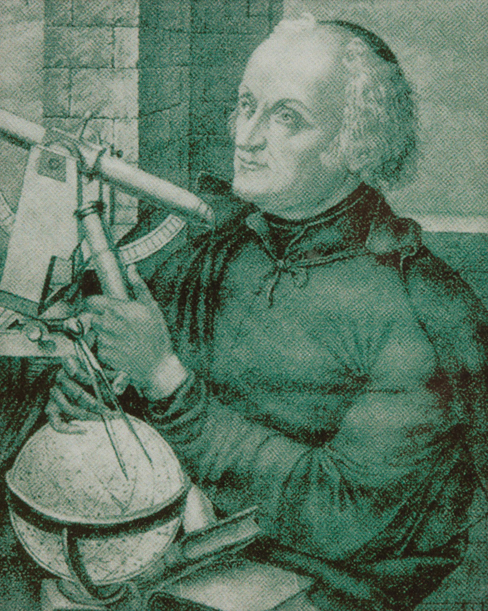 PIAZZI, Giuseppe (1746-1826). Autograph letter signed (“Piazzi”), to D. Gaetano. Palermo, 22 June 1807. 2 pages, 4to, visible area 235 x 176 mm, matted and framed with a portrait of Piazzi, unexamined out of frame, creasing.