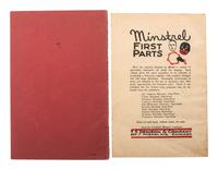 [THEATER]. A group of 4 advertisements and song books for burlesque theater shows, comprising: