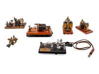 A Group of Six Telegraph Keys