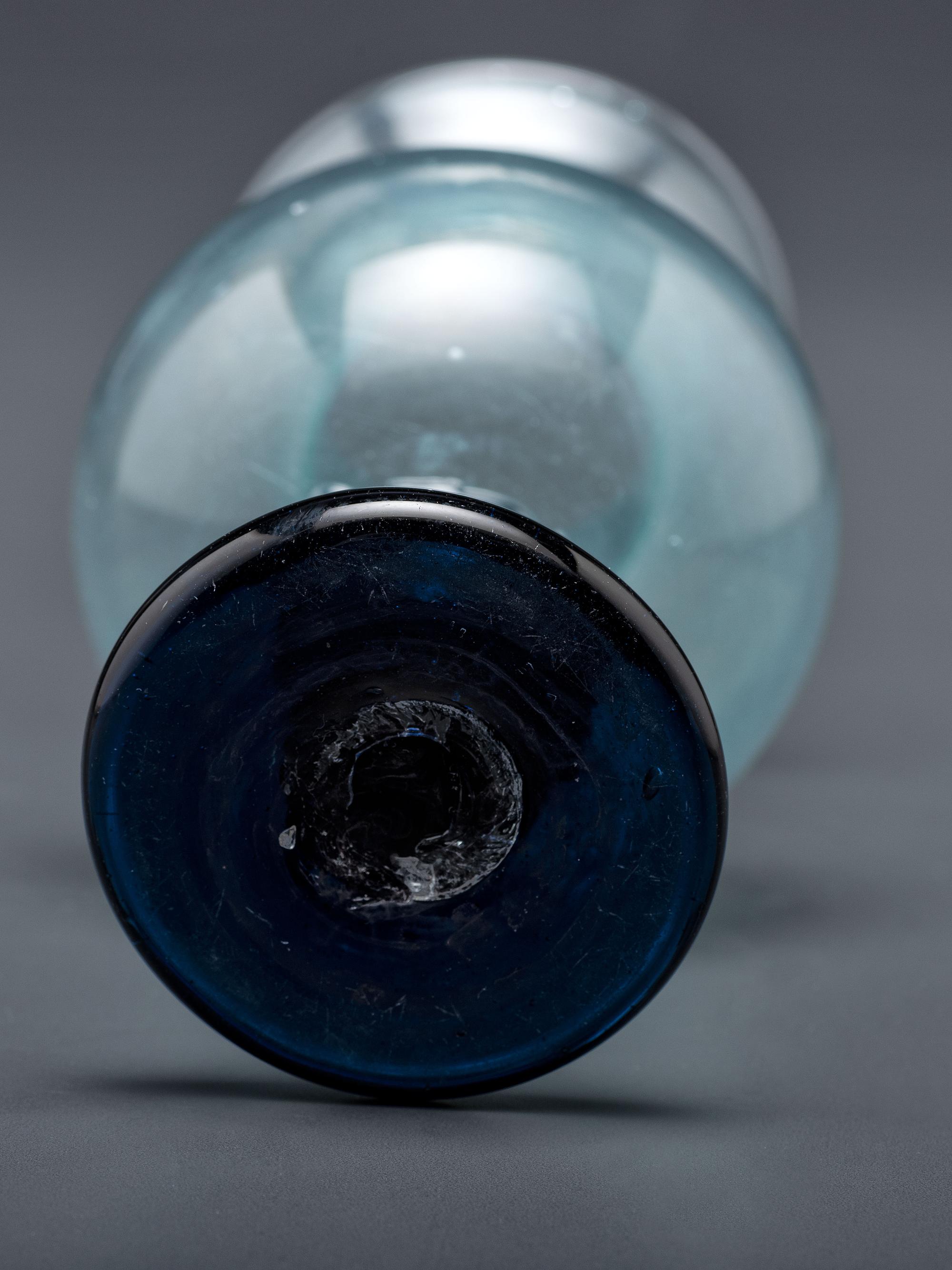 A South Jersey Type Blown-Glass Vase