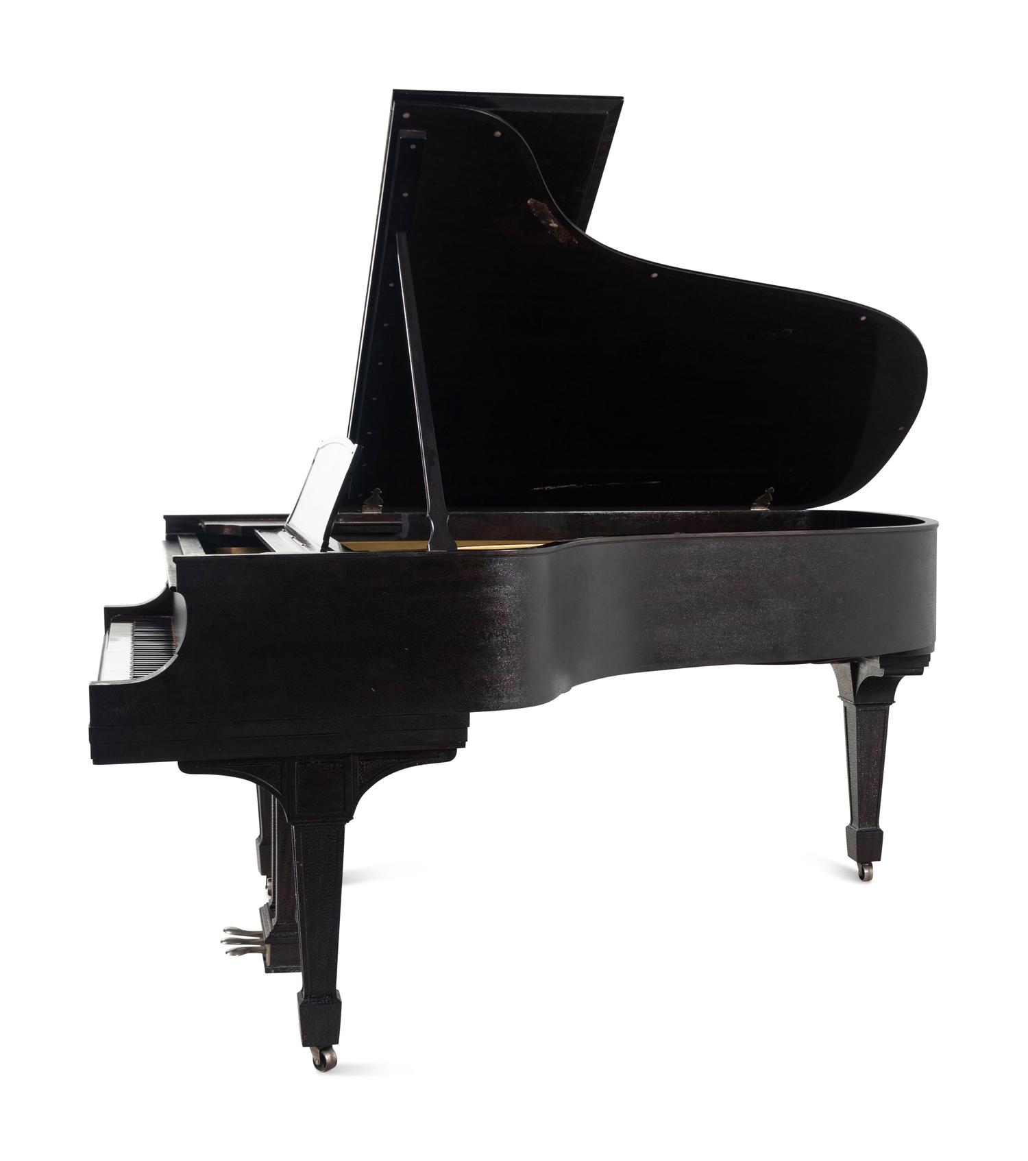 A Steinway and Sons Mahogany Grand Piano