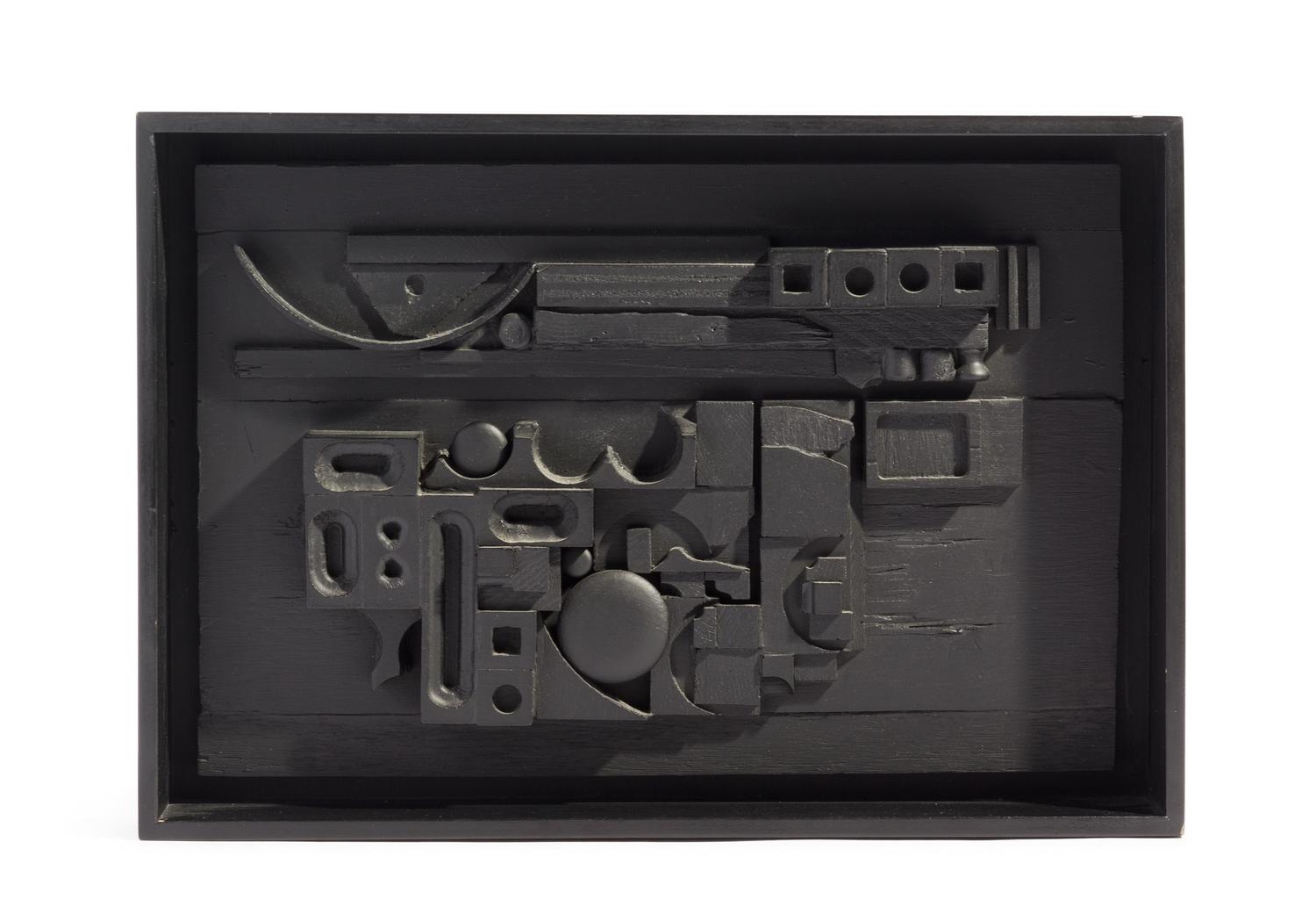 Louise Nevelson, (America, 1899-1988), Sun-Set, 1981