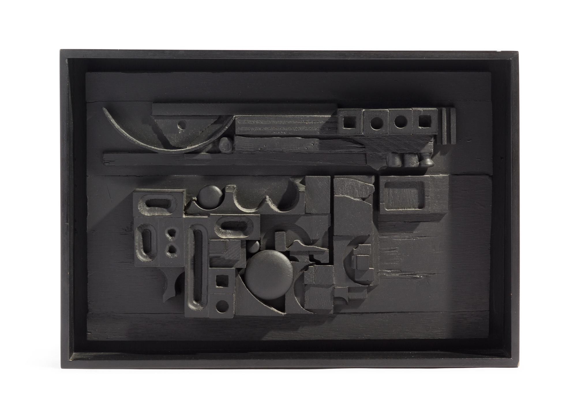 Louise Nevelson, (America, 1899-1988), Sun-Set, 1981