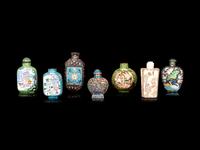 Seven Chinese Snuff Bottles