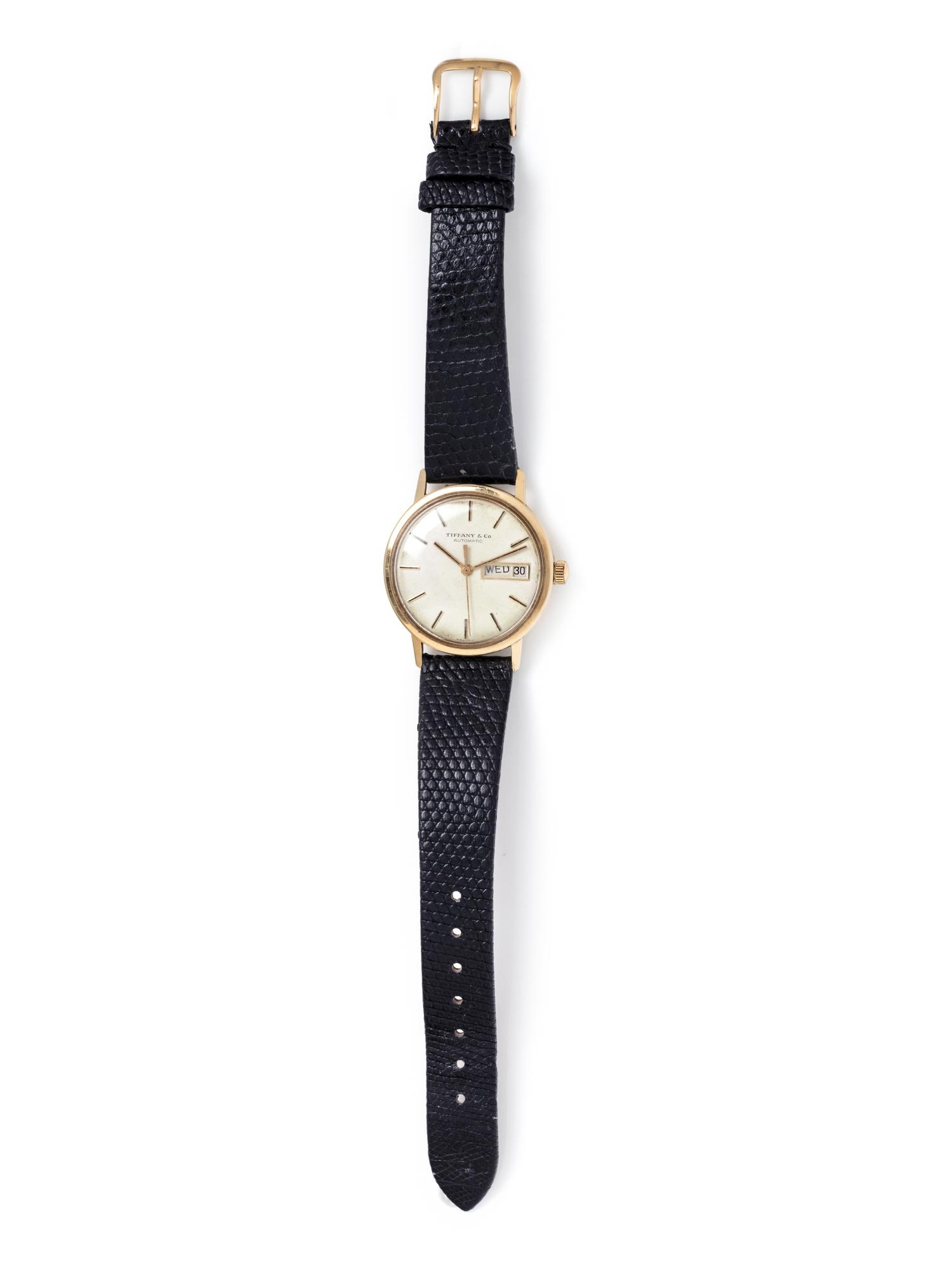 TIFFANY & CO., 14K YELLOW GOLD WRISTWATCH