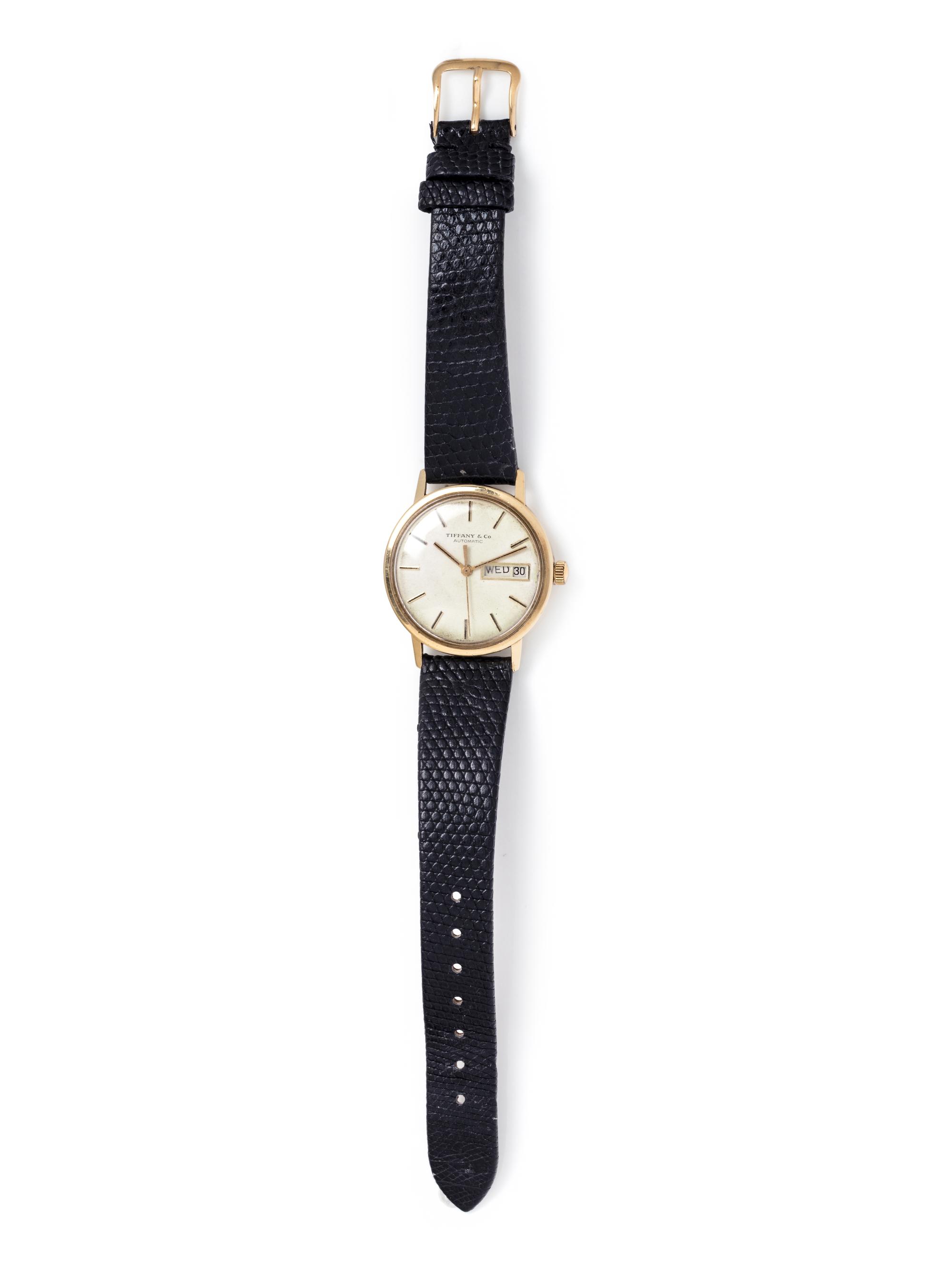 TIFFANY & CO., 14K YELLOW GOLD WRISTWATCH