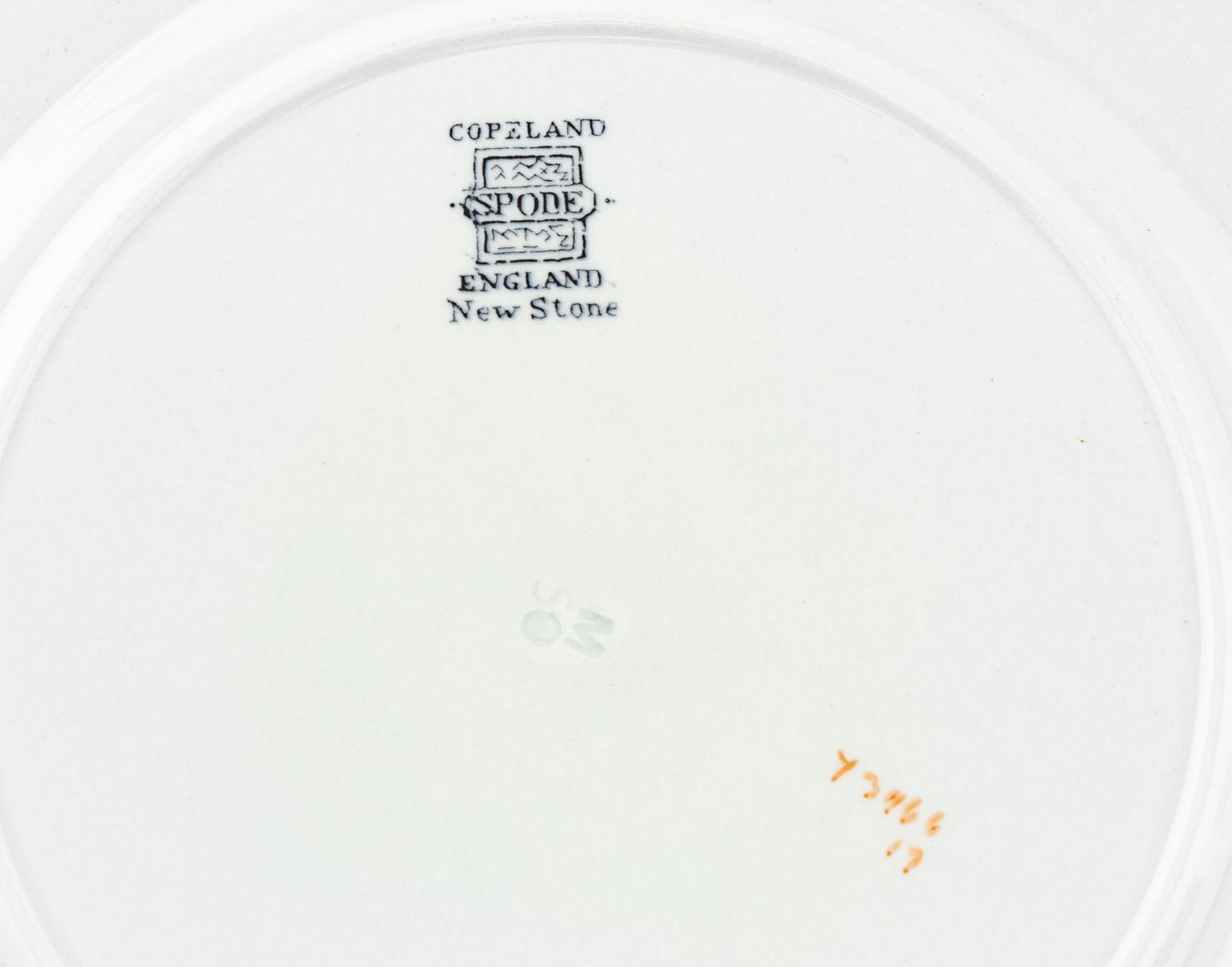 A Copeland Spode Stoneware Dinner Service