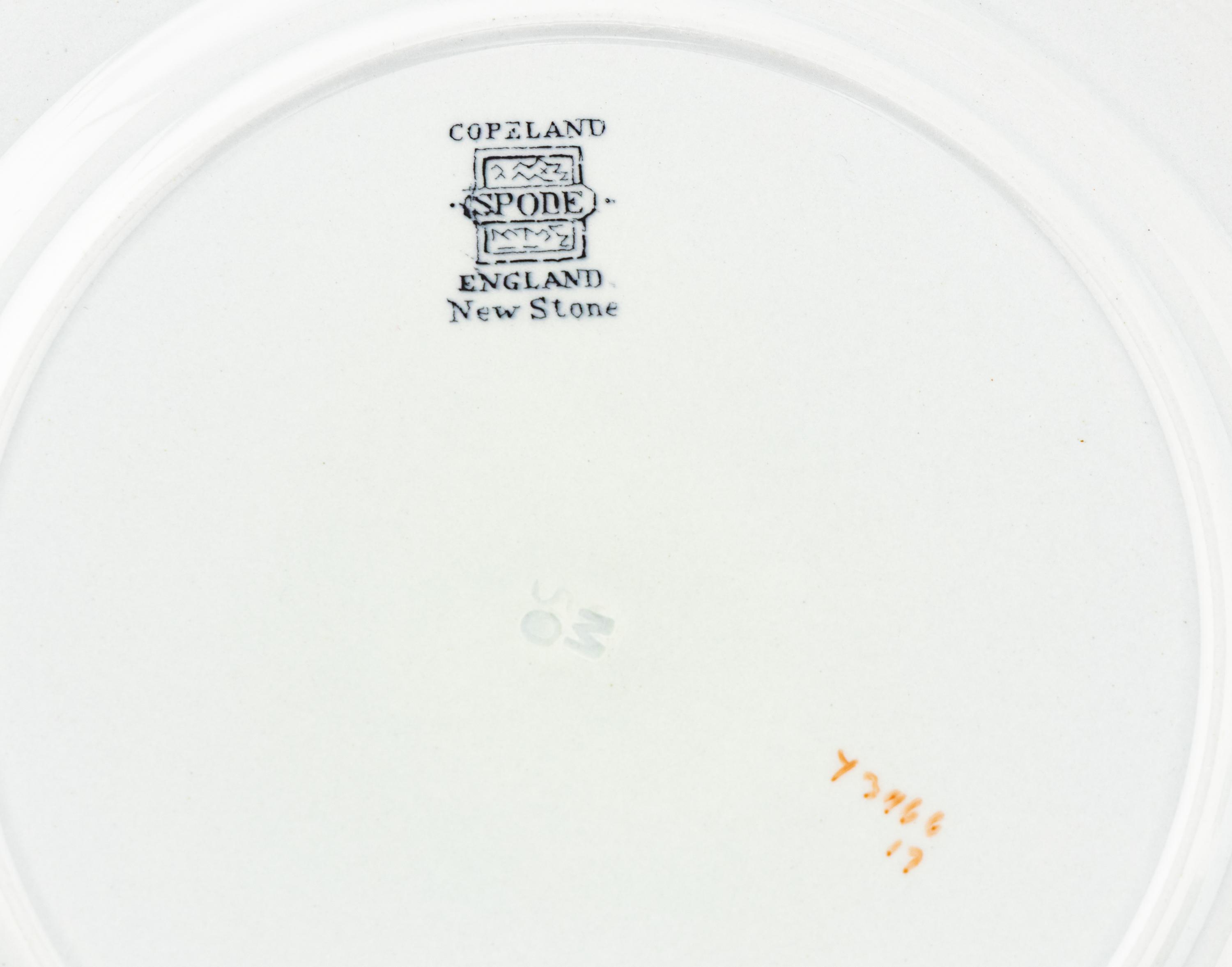 A Copeland Spode Stoneware Dinner Service