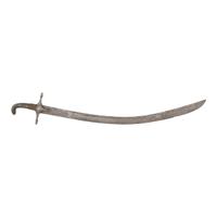 Decorated Ottoman Kilij or Pala with Wootz Steel Blade