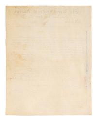 JACKSON, Andrew (1767-1845). Partly printed document signed ("Andrew Jackson"), as President, countersigned by Martin VAN BUREN (1782-1862) as Secretary of State, and J. MacPherson Berrien as Attorney General. 1 October 1830.