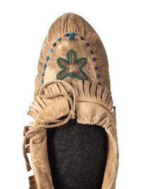 Great Lakes Beaded Hide Moccasins