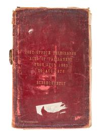 [SCIENCE & TECHNOLOGY]. A group of 2 telegraphy-related items, comprising: