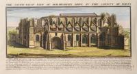 A Set of Eight English Architectural Engravings with Hand-Coloring