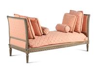 A Louis XVI Gray Painted Daybed