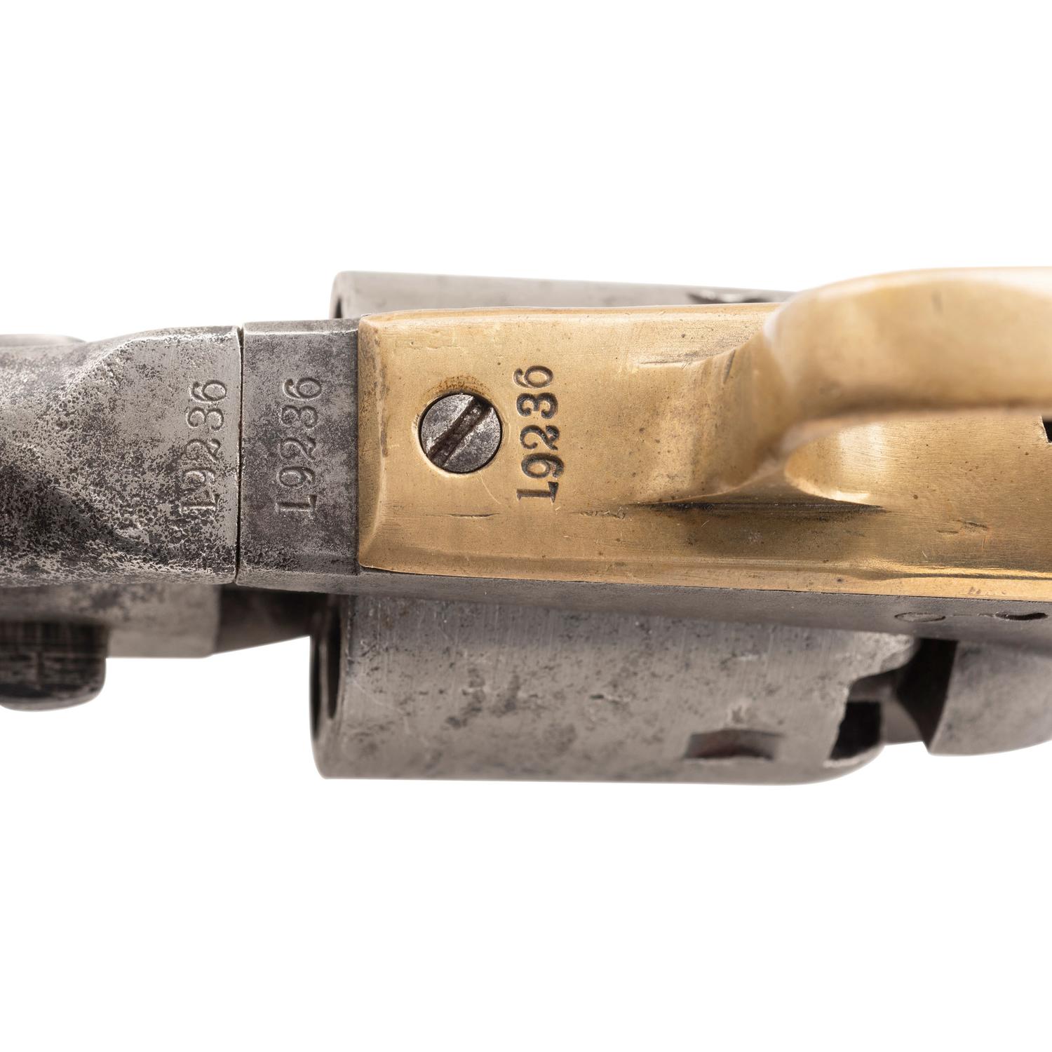 Colt Model 1861 Navy Revolver with Holster