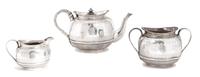 An English Silver Tea and Coffee Service