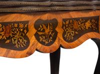 An Italian Marquetry Flip-Top Table