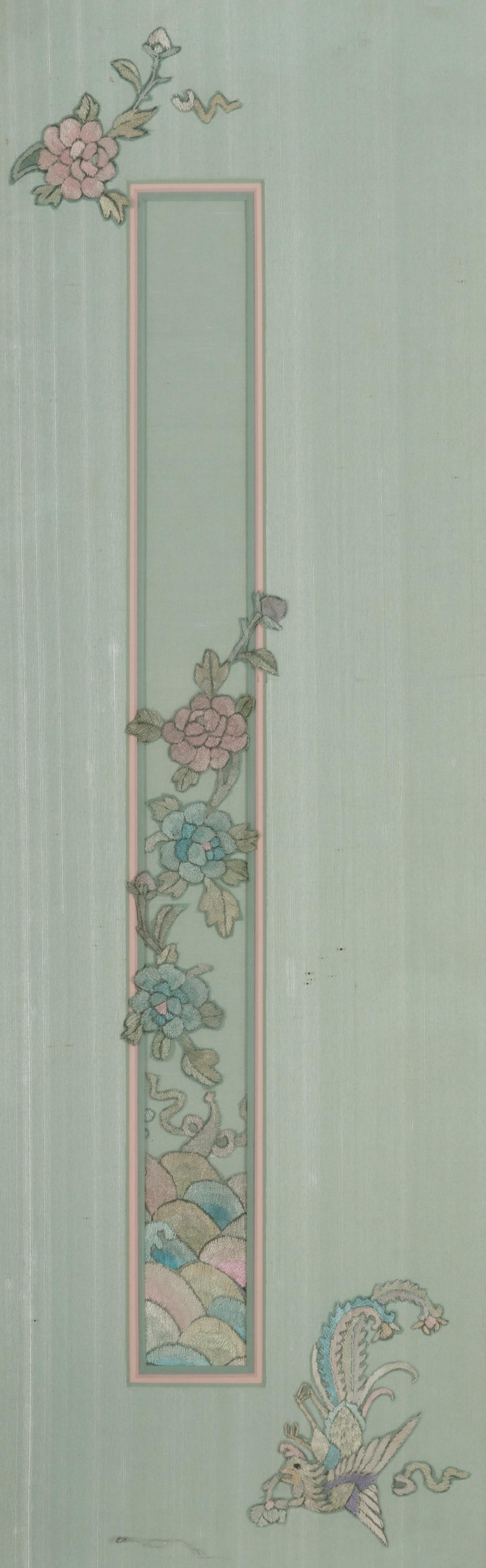 10 Chinese Embroidered and Woven Silk Articles