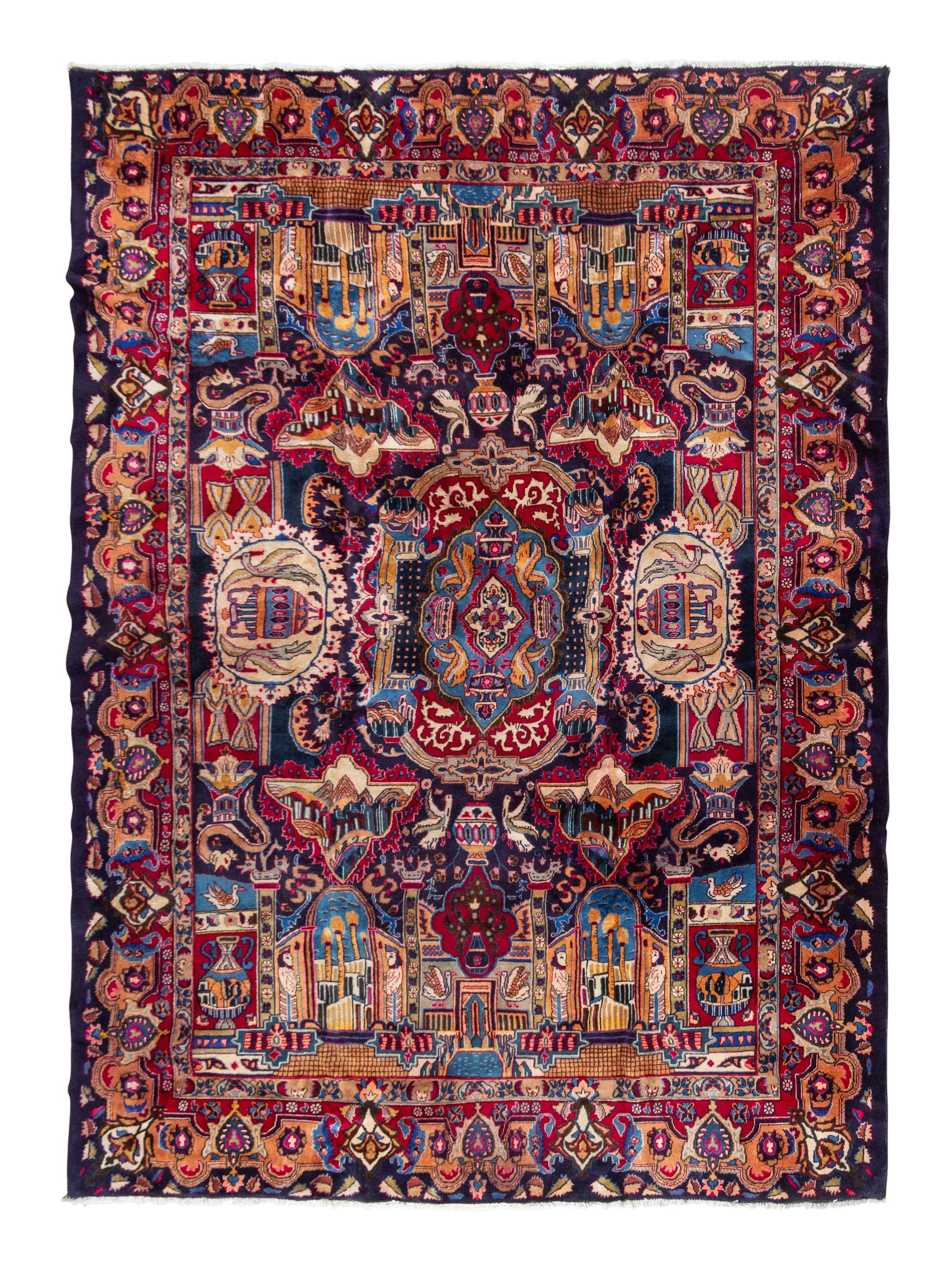 A Kashmir Wool Rug
