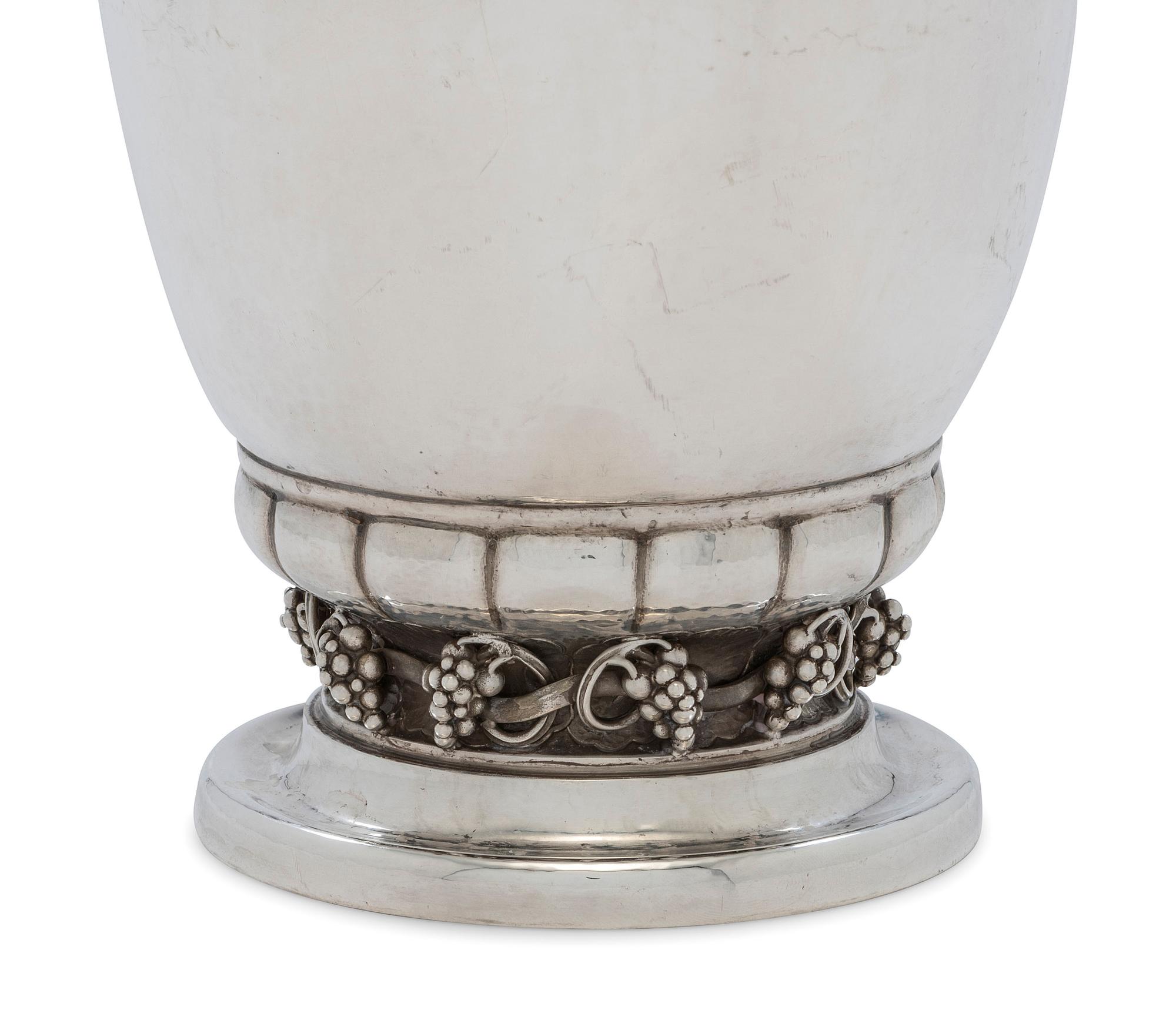 A Georg Jensen Silver Pitcher