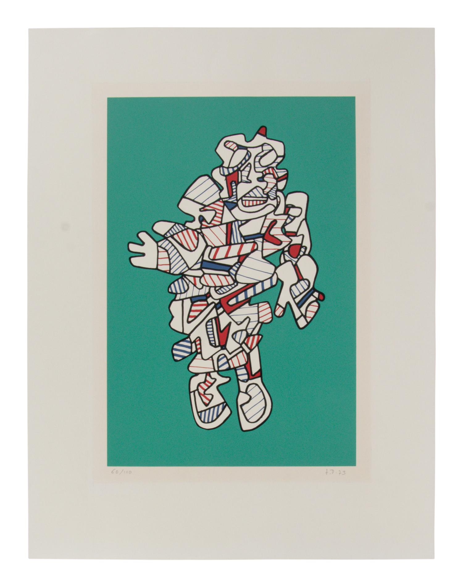 Protestator (Green) (from Présences Fugaces ), 1973