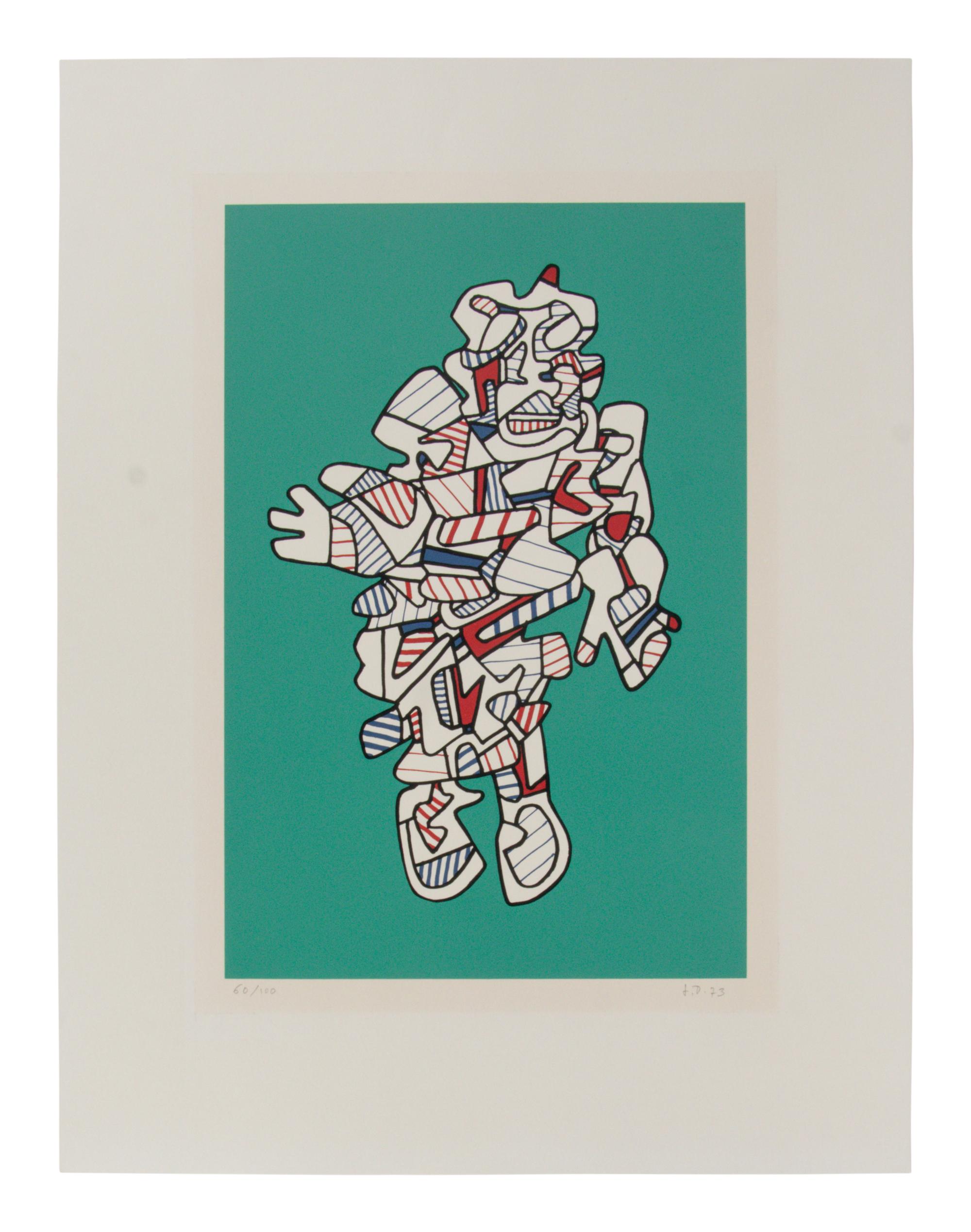 Protestator (Green) (from Présences Fugaces ), 1973