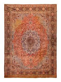 A Tabriz Wool Rug