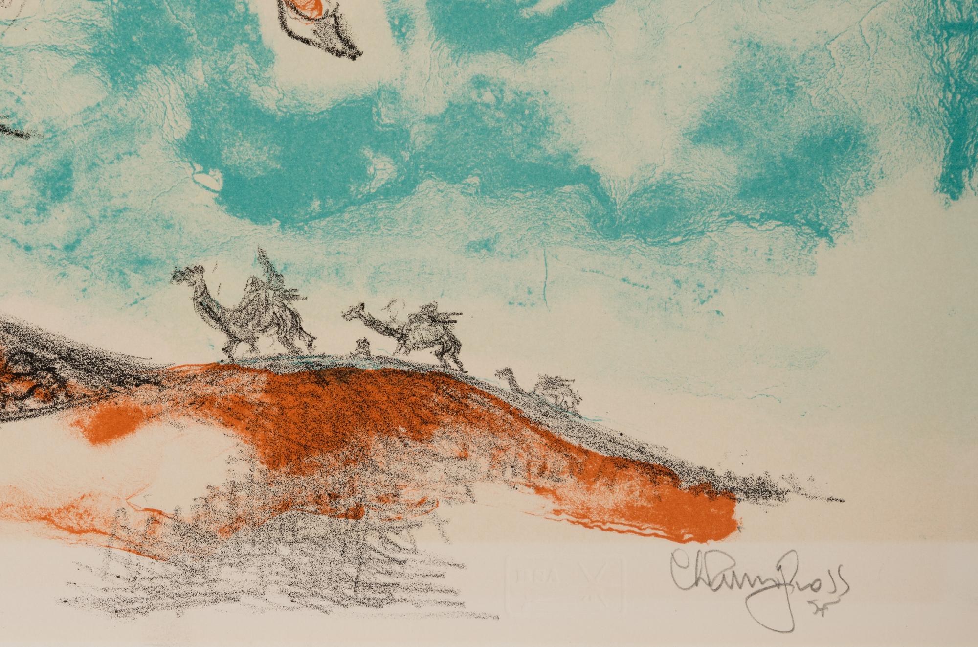 9 Plates from Ten Lithographs by Ten Artists Including works by Alex Katz, Jack Beal, Fairfield Porter, James Brooks, Red Grooms, Chaim Gross, Philip Guston, Richard Lindner, and Robert Andrew Park.